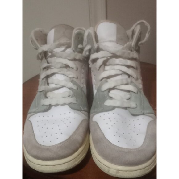 Nike Air Jordan 1 Shoes Size Women 8.5 /7Y Retro Scalloped Edge Pink DZ5361-100 - Picture 6 of 13